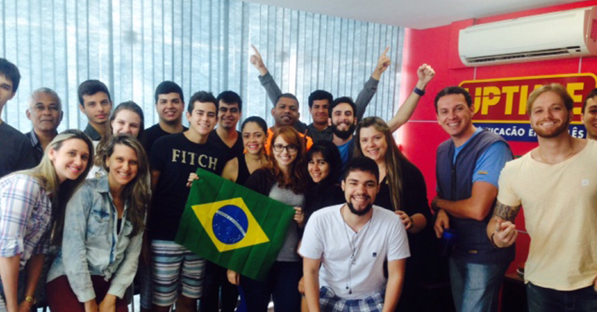 Em Vila Velha, os alunos participaram de um café da manhã típico brasileiro