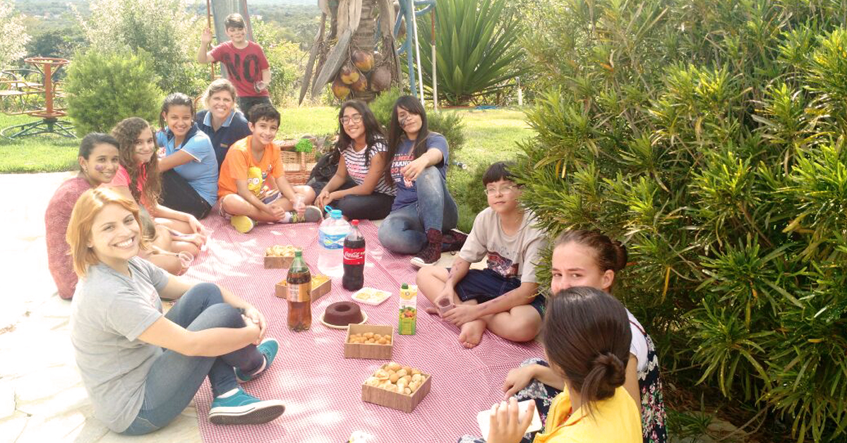 Up in the mountain dos alunos teens da UPTIME Lagoa Santa