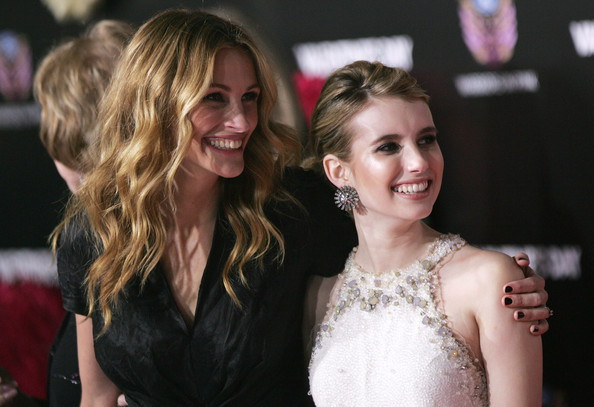 As atrizes Julia e Emma Roberts