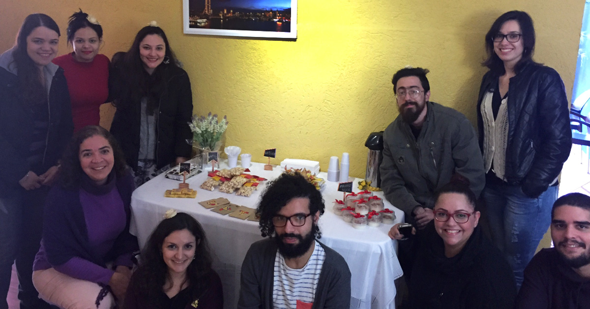 Equipe PED em treinamento em São Paulo