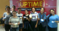 Os alunos participaram de um jogo de perguntas e respostas
