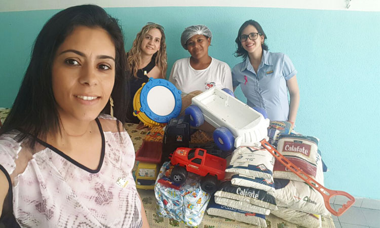 Doações para a Casa dos Meninas São João Batista