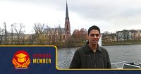 Luidson em Frankfurt, na Alemanha. 