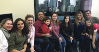 Pais e mães dos teens estiveram presentes no evento