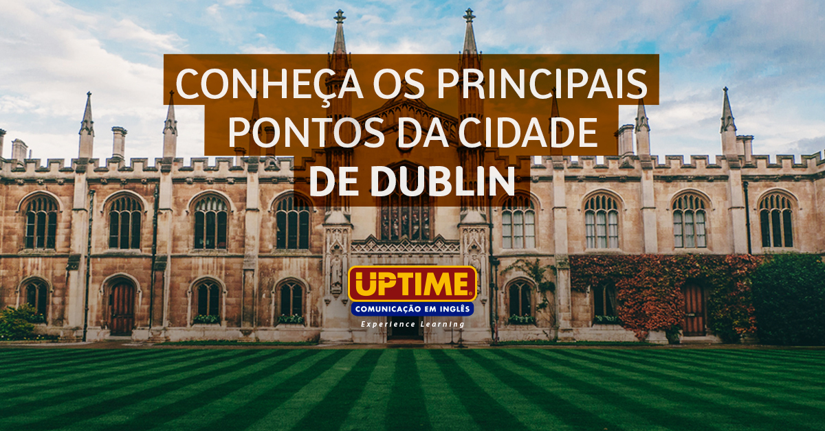 A Trinity College, universidade do país, é um dos principais pontos turísticos irlandeses.